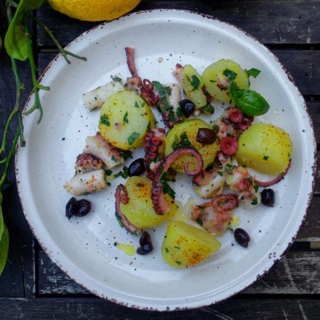 Salade De Poulpe De Roche Sant Bien Tre Le Bon Chef